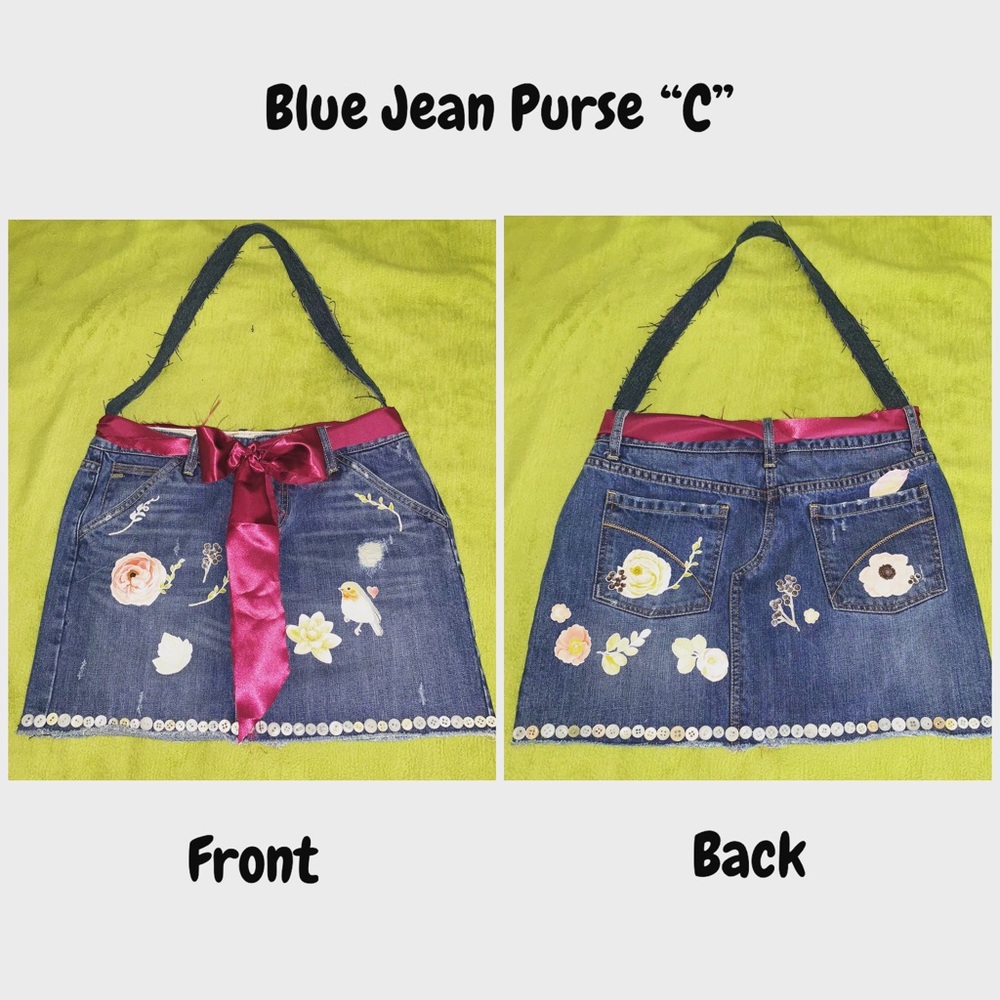 Blue Jean Purse